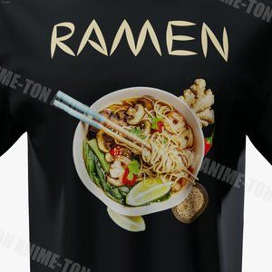 RAMEN Appreciation - Tshirt - Cotton - Black